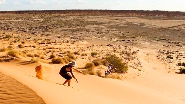 sand dunes
